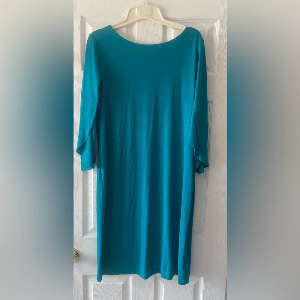 Dramatic sleeves dress